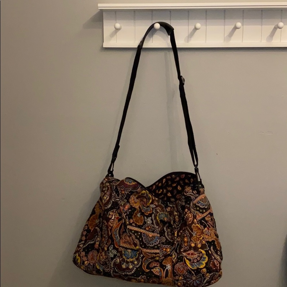 Vera Bradley- Brown Tote Bag